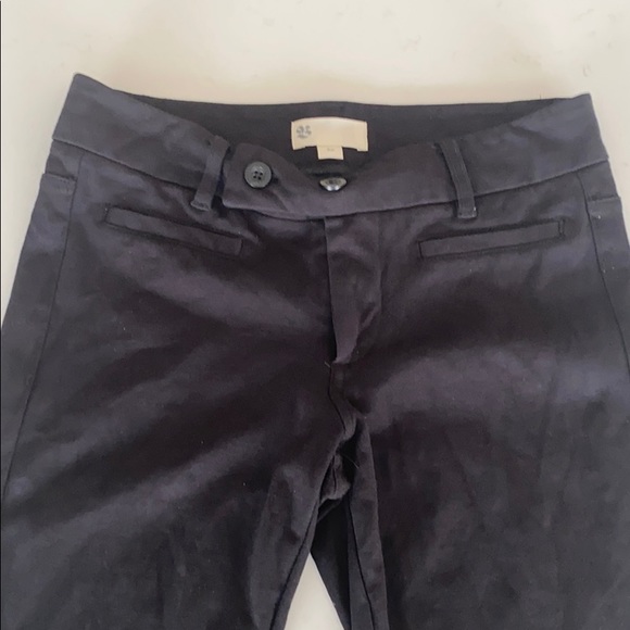 Black tapered dress pants. - Picture 2 of 2